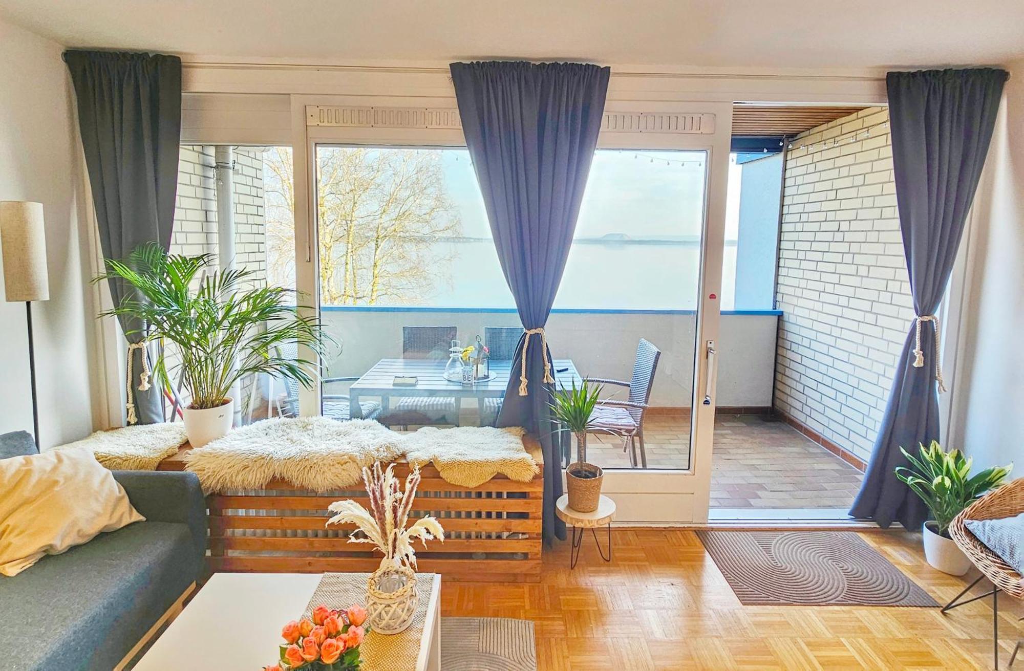 Ferienwohnung Sunrise - Mit Direktem Blick Auf Das Steinhuder Meer - มาร์ดอร์ฟ ภายนอก รูปภาพ